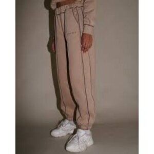 Women's Beige Track Pants